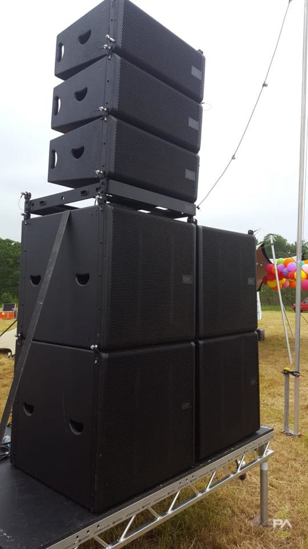 Odin Audiosystems T-8A 2018 Woodlands Festival Hawkhurst, Kent, England ...